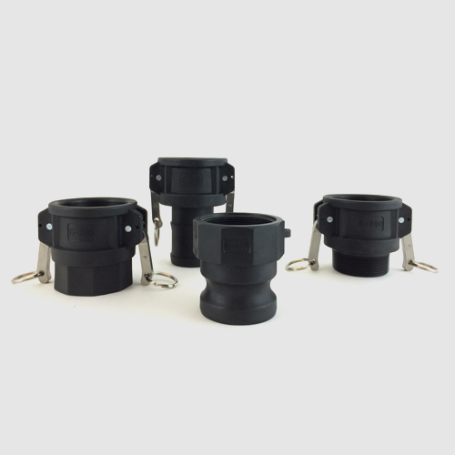 Polypropylene camlock coupling
