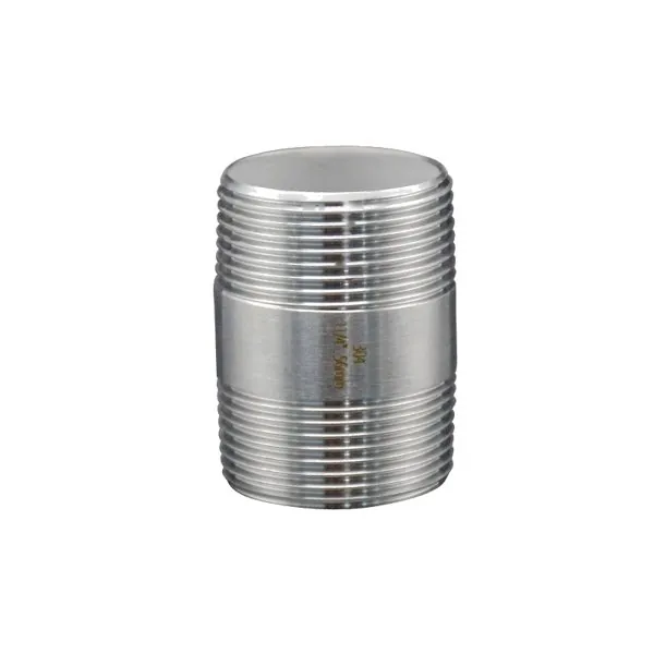 Barrel Nipple dimension reference SS304